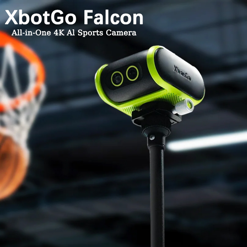 Outdoor Sport Live - XbotGo Falcon 4K AI自動追跡スポーツカメラ、マルチプラットフォームライブストリーミング対応、耐候性