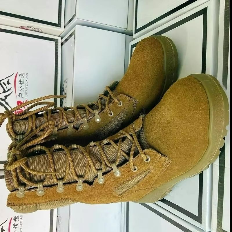 Outdoor Sport Brand Shoes - オリジナルブランドのハイキングシューズ男性用快適なアウトドアシューズ滑り止めアウトドアスポーツシューズ男性用ハイカットクライミングシューズ
