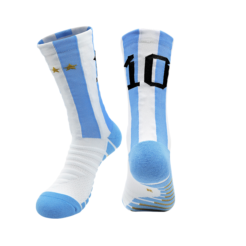 ナンバーキッズサッカーソックス10 #   スター7 #   - Outdoor Sport For Kids のレビューと価格