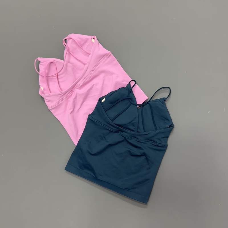 スポーツタンクトップ女性スリムボディシェイピングヨガホルター - Outdoor Sport Gym のレビューと価格