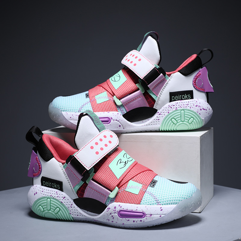 子供用の軽量滑り止めバスケットボールシューズ,男の子と女の子 - Outdoor Sport Brand Shoes のレビューと価格