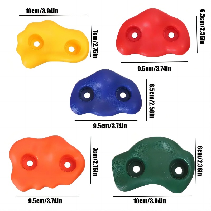 子供用ロッククライミングホールド プラスチック製ウォールスト - Outdoor Sport Jas のレビューと価格