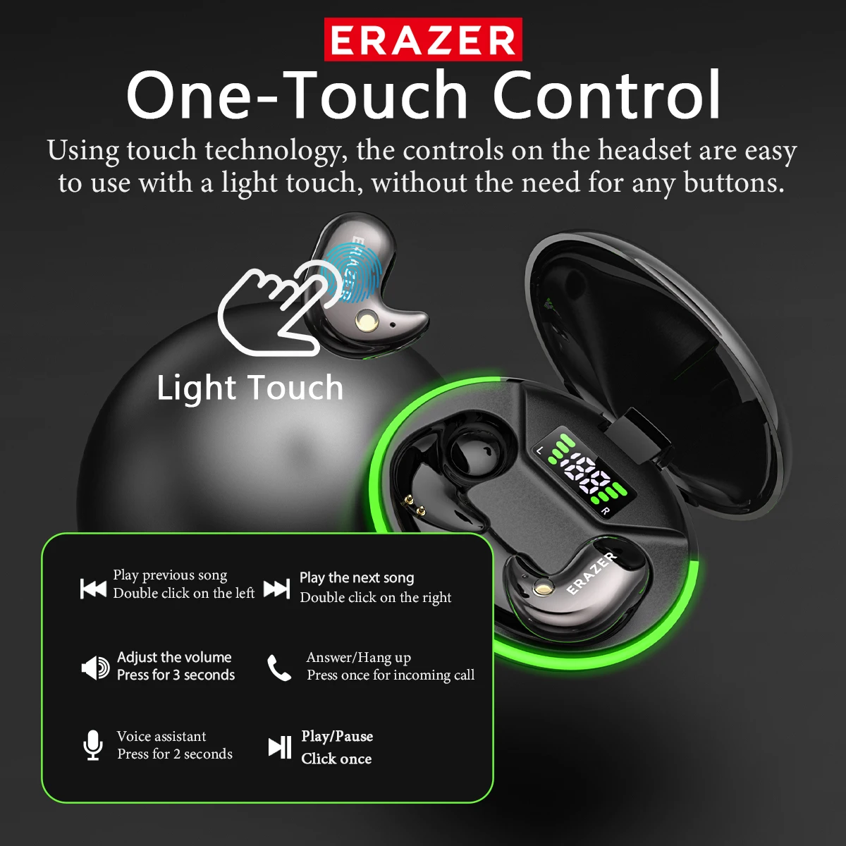 EARZER XF58 インイヤー型Bluetoothヘッド - Outdoor Sport Games のレビューと価格