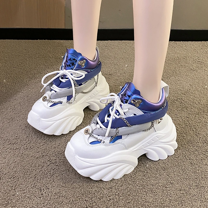 女性のためのレースアップスニーカー、ローファー、靴、カジュア - Outdoor Sports Shoes のレビューと価格