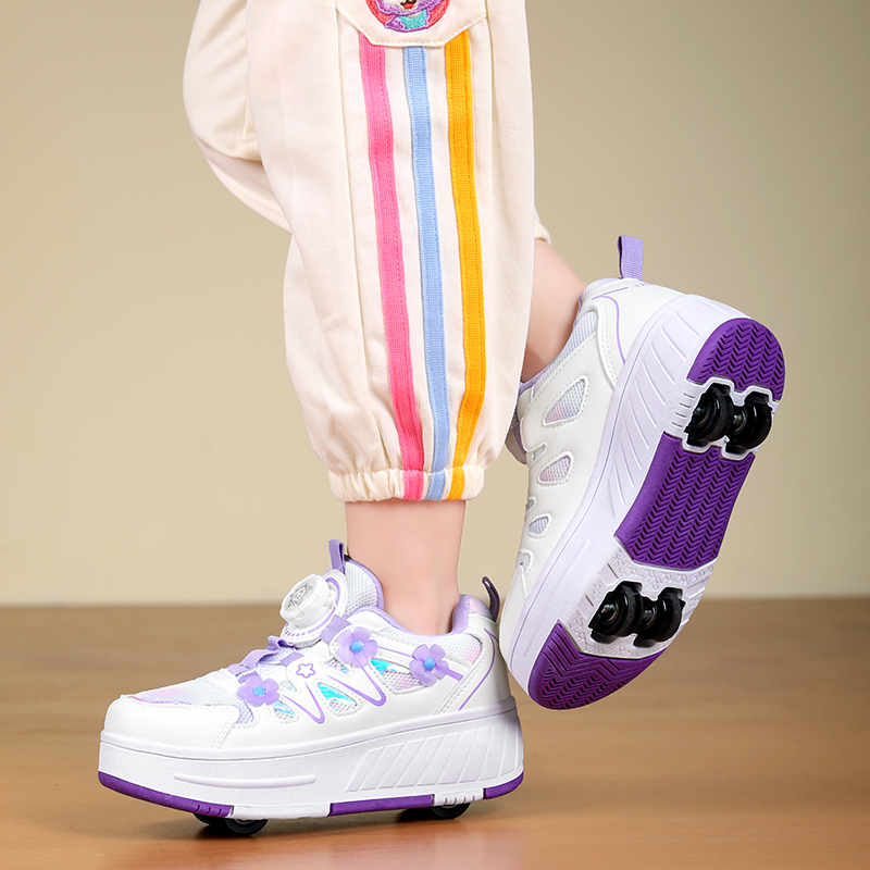 2026 ローラースケートシューズ超軽量子供用女の子スニーカ - Outdoor Sport For Kids のレビューと価格