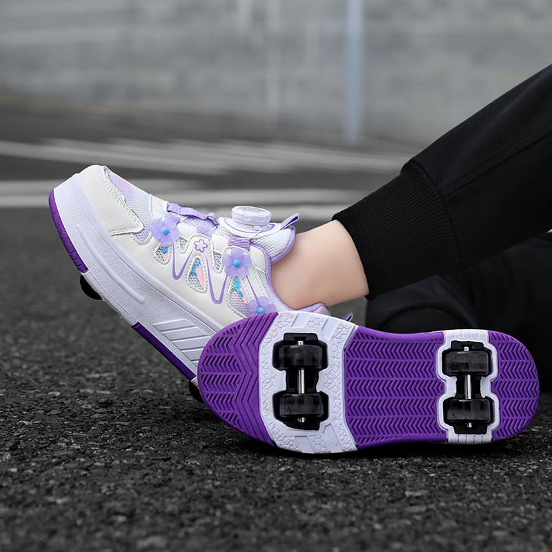 2026 ローラースケートシューズ超軽量子供用女の子スニーカ - Outdoor Sport For Kids のレビューと価格