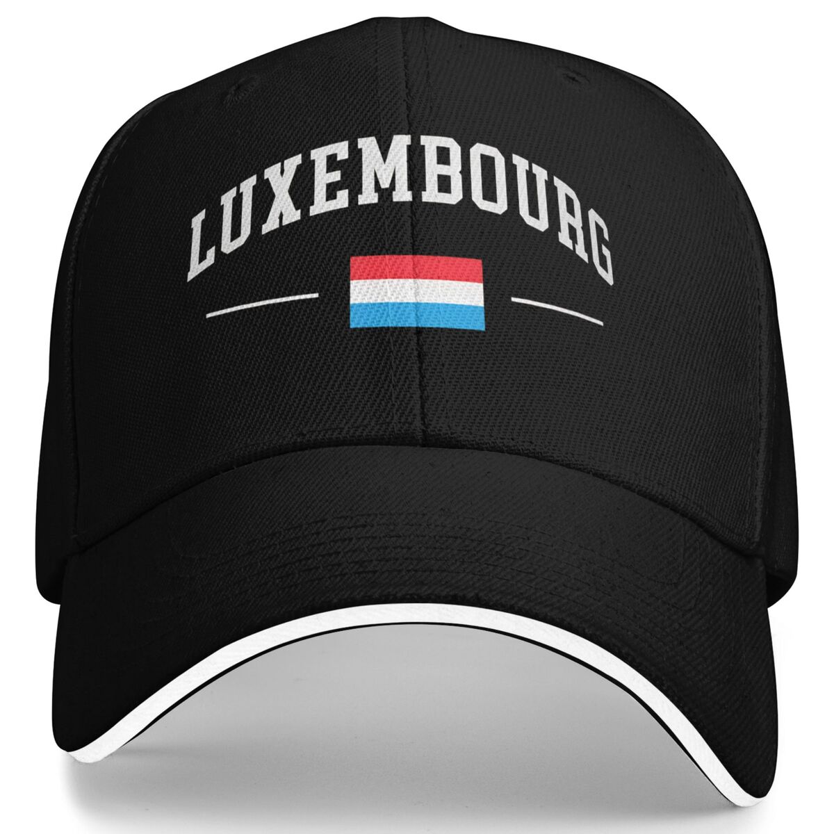 ルクセンブルク国旗カジュアル野球帽春トラック運転手帽子調節可 - Outdoor Sport Luxembourg のレビューと価格