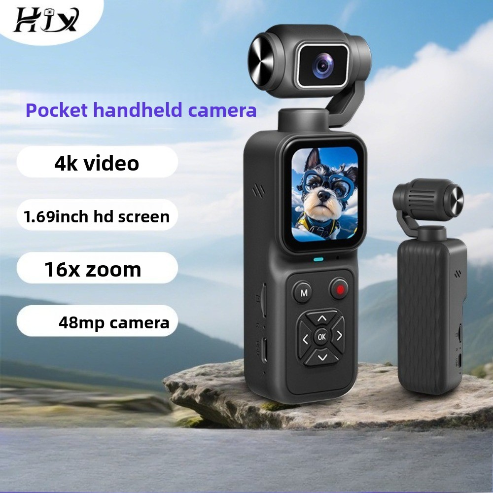 HJD-09 4K ブロギングカメラ 180 °   16倍 - Outdoor Sport Live のレビューと価格